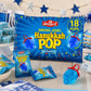 Hanukkah Dreidel Ring Shape Candy Lollipop Dreidels Blue Raspberry 18 Pops