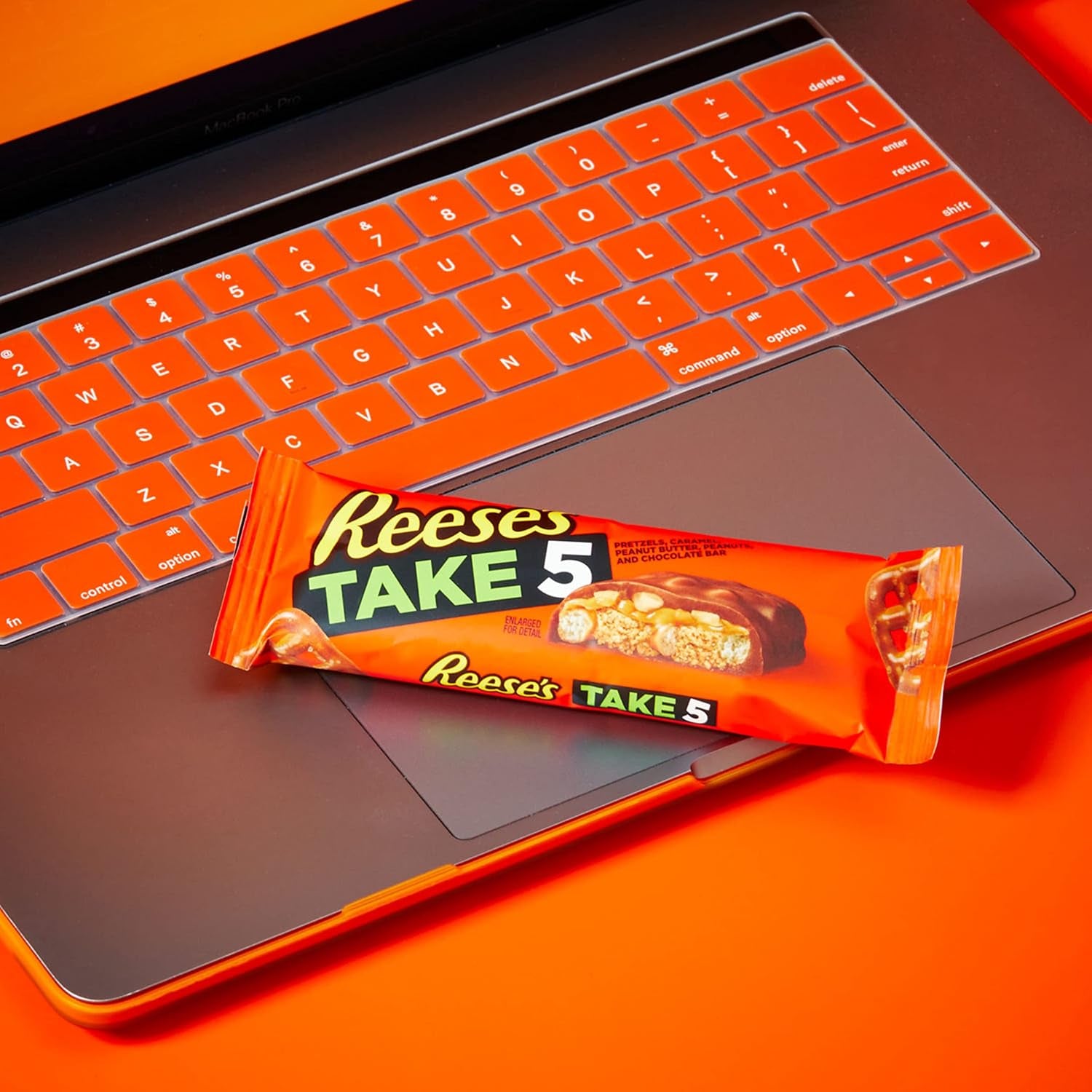 REESE'S TAKE 5 Pretzel, Peanut Butter & Chocolate Candy Bars, 18 Ct