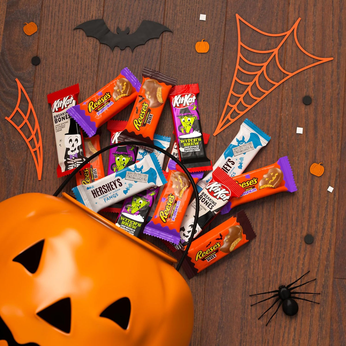 HERSHEY'S, KIT KAT and REESE'S Assorted, Candy Variety Bag, 17.28 Oz (30 Pieces)
