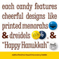 M&M'S Hanukkah Milk Chocolate Candy, Blue, Yellow, White, 2 Lb Bulk Bag