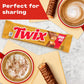 Twix Milk Chocolate Caramel Cookie Candy Bars, Share Size, 3 Ounce