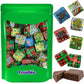 Fruidles Rich Christmas Chocolate Presents Squares Design, Smooth & Creamy Chocolate Presents (Half-Pound)