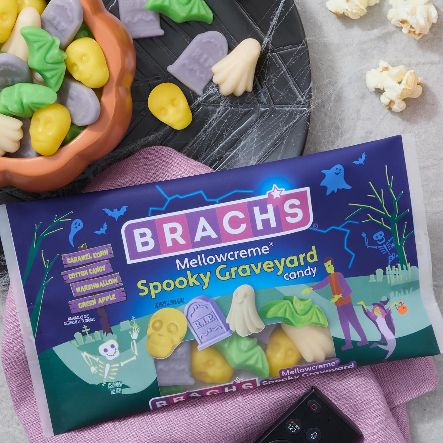Brach's Halloween Spooky Graveyard Mellowcreme 8 Oz