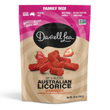 Darrell Lea Family Size Soft Australian Licorice, Made in Australia (Strawberry, 20 Ounce)