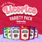 Wiley Wallaby Fruit Flavors Licorice Candy Variety, 10Oz, 6Pk