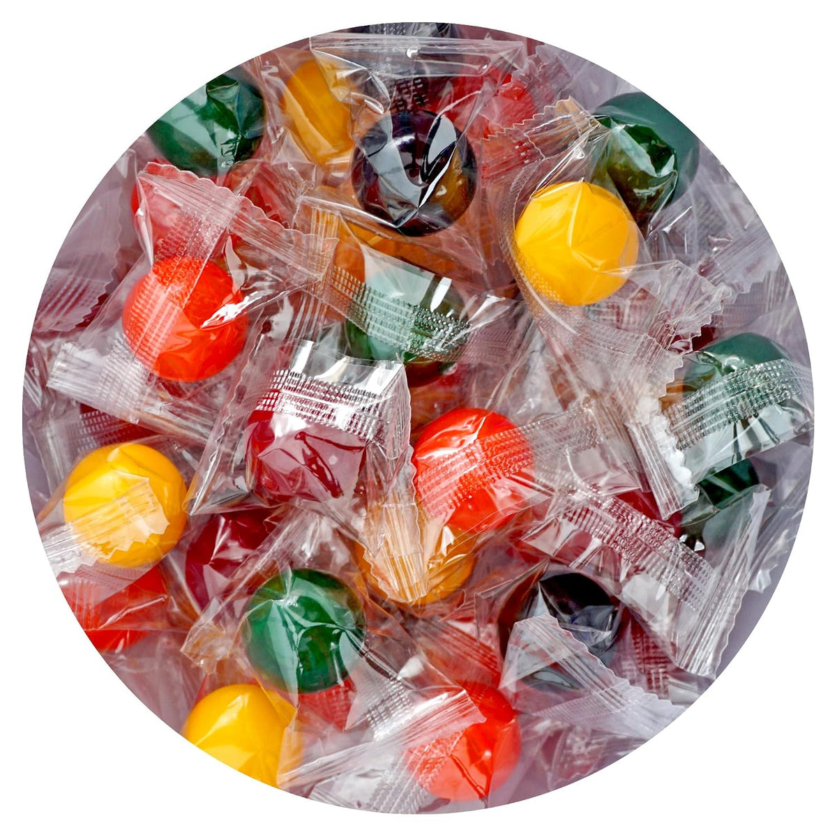 Jawbreakers Candy, 3 Pound Candy Bulk (Approx. 260 Pieces), Individually Wrapped, Jaw Breakers