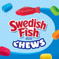 SWEDISH FISH Chews Soft & Chewy Candy, Bulk Candy, 12-5.12 Oz Bags