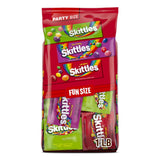Skittles Fun Size Original, Wild Berry, and Sour Chewy Individually Wrapped Variety Pack, 26.46 Oz