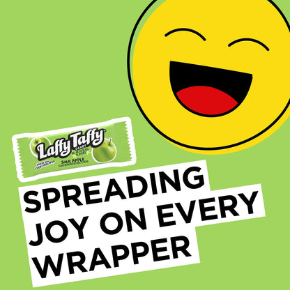 Laffy Taffy Candy, Sour Apple Flavor, 145 Pieces
