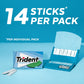 Trident Mint Bliss Sugar Free Gum, 12 Packs of 14 Pieces (168 Total Pieces)