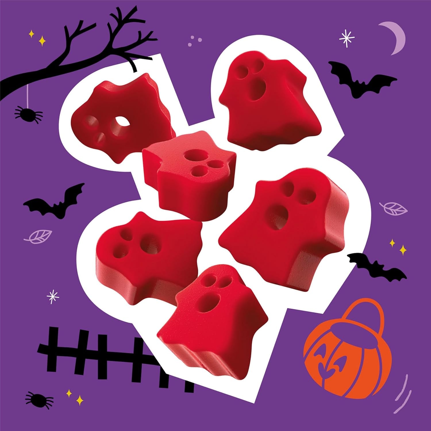 Twizzlers Ghosts Cherry Flavored Chewy Halloween Candy Bag, 7.1 Oz