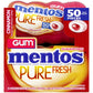 Mentos Sugar Free Gum with Xylitol, Cinnamon, 50 Piece Bottle (6 Pack) 