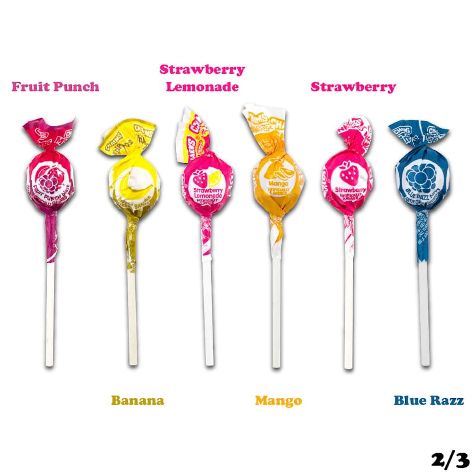 Charms Mini Pops Lollipops, Assorted Flavors, 400 Count (Pack of 1)