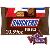 SNICKERS Original Chocolate Candy Bars Fun Size Snacks 10.59 Oz Bag 