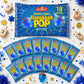 Hanukkah Dreidel Ring Shape Candy Lollipop Dreidels Blue Raspberry 18 Pops