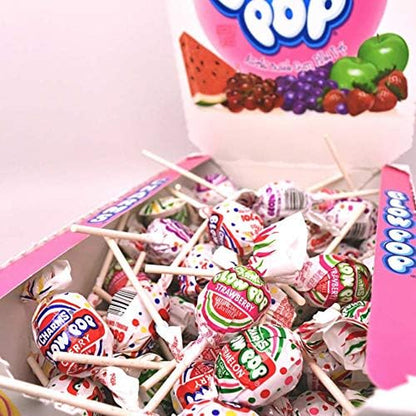 Charms Blow Pop Lollipops - Individually Wrapped Dual Candy and Gum Suckers - 100 Count (4 Lb 1 Oz.)