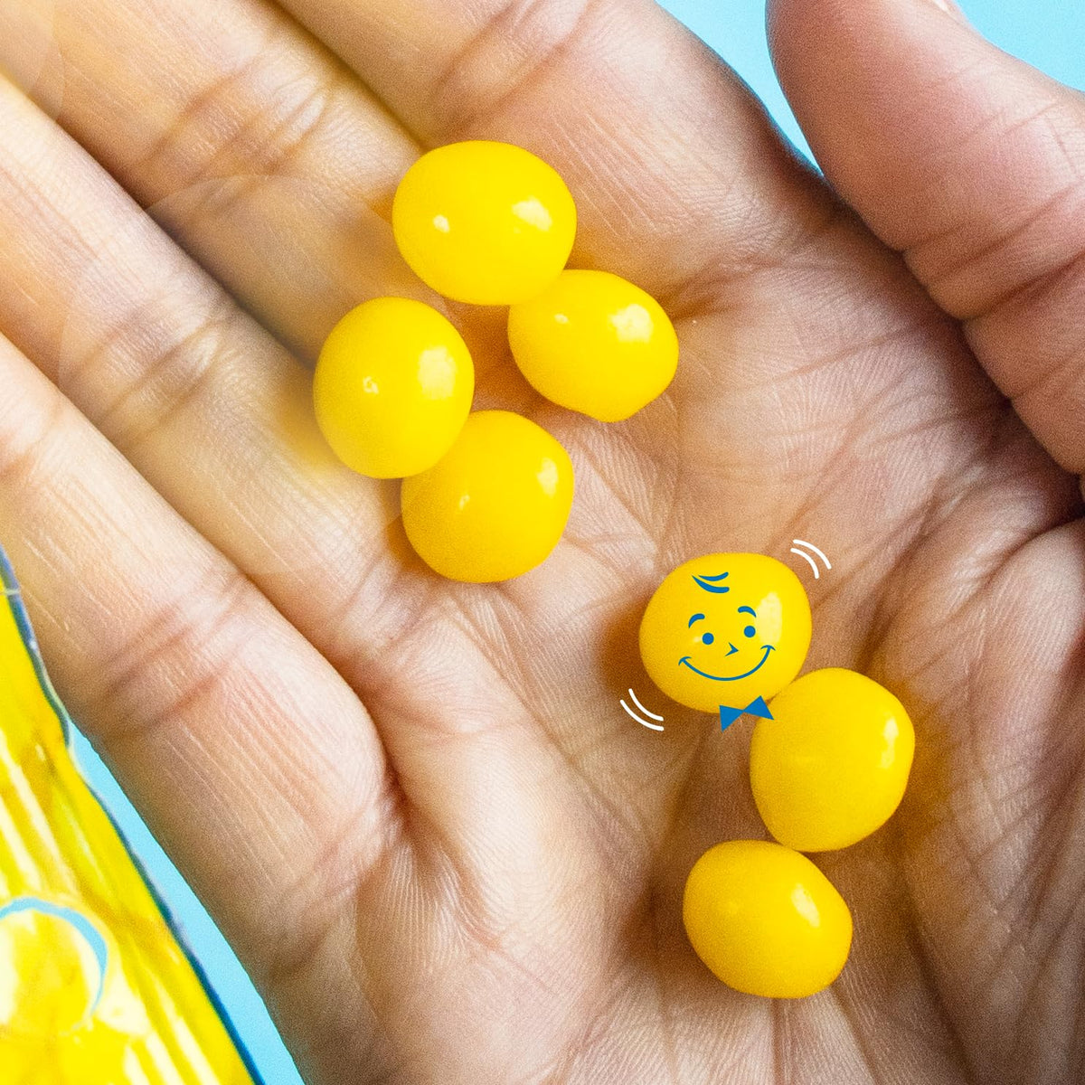 Lemonhead Hard Lemon Candy, Tangy & Sweet, Resealable Bag, 12 Oz
