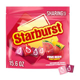 STARBURST Favereds Fruit Chews Candy, Chewy Candy, 15.6 Oz Sharing Size Bag