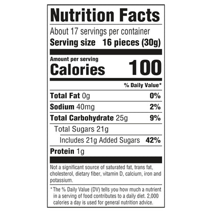 NERDS Gummy Clusters, Candy, Very Berry, Crunchy and Gummy, 18.5 Oz