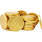 Chocolate Coins, Nut-Free, Made with Premium Belgian Milk Chocolate, Kosher Dairy Chanukah Gelt, Half-Pound