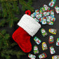Christmas Candy Milk Chocolate Santa Helpers 12 Oz Bag - Individually Wrapped Holiday Novelty Mini Santas Chocolate Candies Treats for Stocking Stuffers, Bowls, Parties & Gift Bags