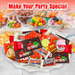 Chocolate Candy Variety Pack 5 Lb, 225 Ct, Fun Size Individually Wrapped | Assorted Milk & Dark Mini Bars for Goodie Bags, Office Snacks, Parties, Gifting, Holidays, Mixed Candy Bowl, Bulk Assortment