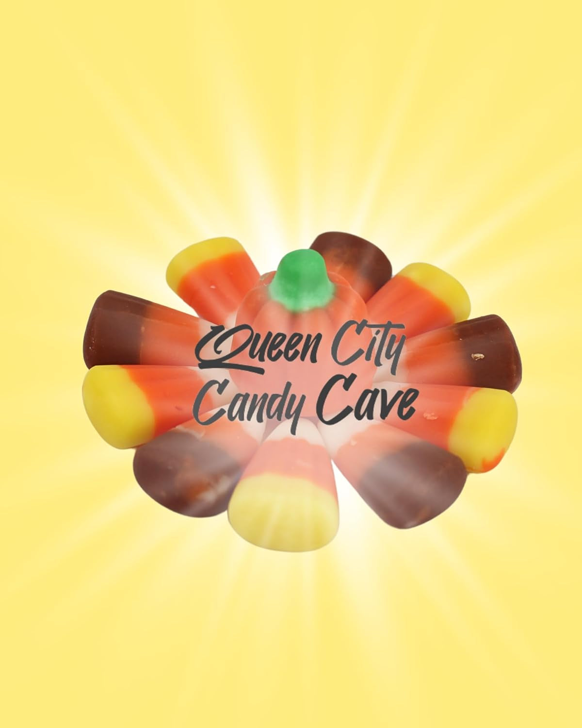 Autumn Mix Candy Corn with Pumpkins, Bulk Mellowcreme, 1 Lb