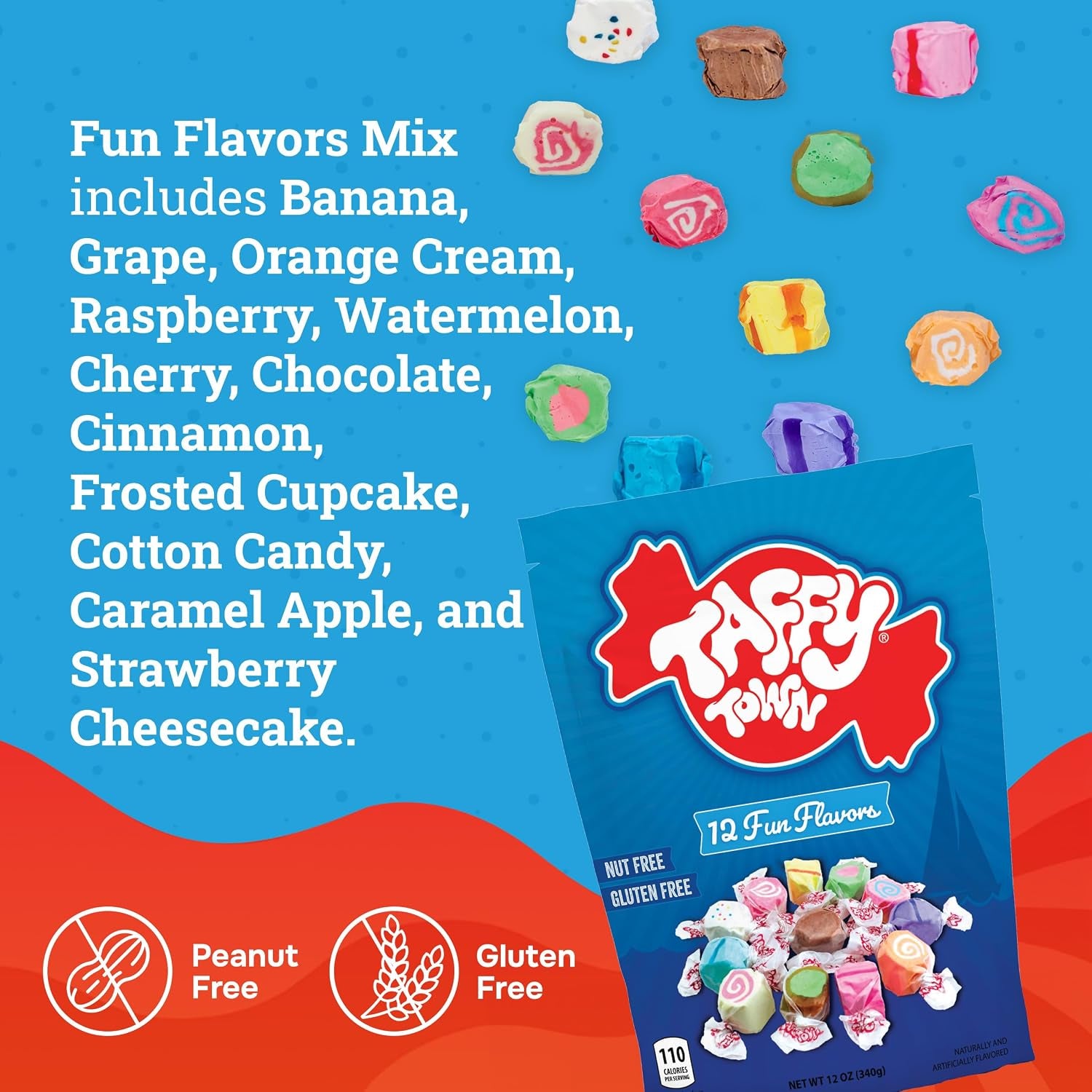Taffy Town Pouch 12 Oz (1, Assorted)