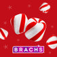 Brach's Sweet Stripes Soft Peppermint Candy, Individually Wrapped, 350 Ct