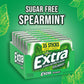 EXTRA Spearmint Sugar Free Chewing Gum Mega Packs - 35 Stick (Pack of 6)
