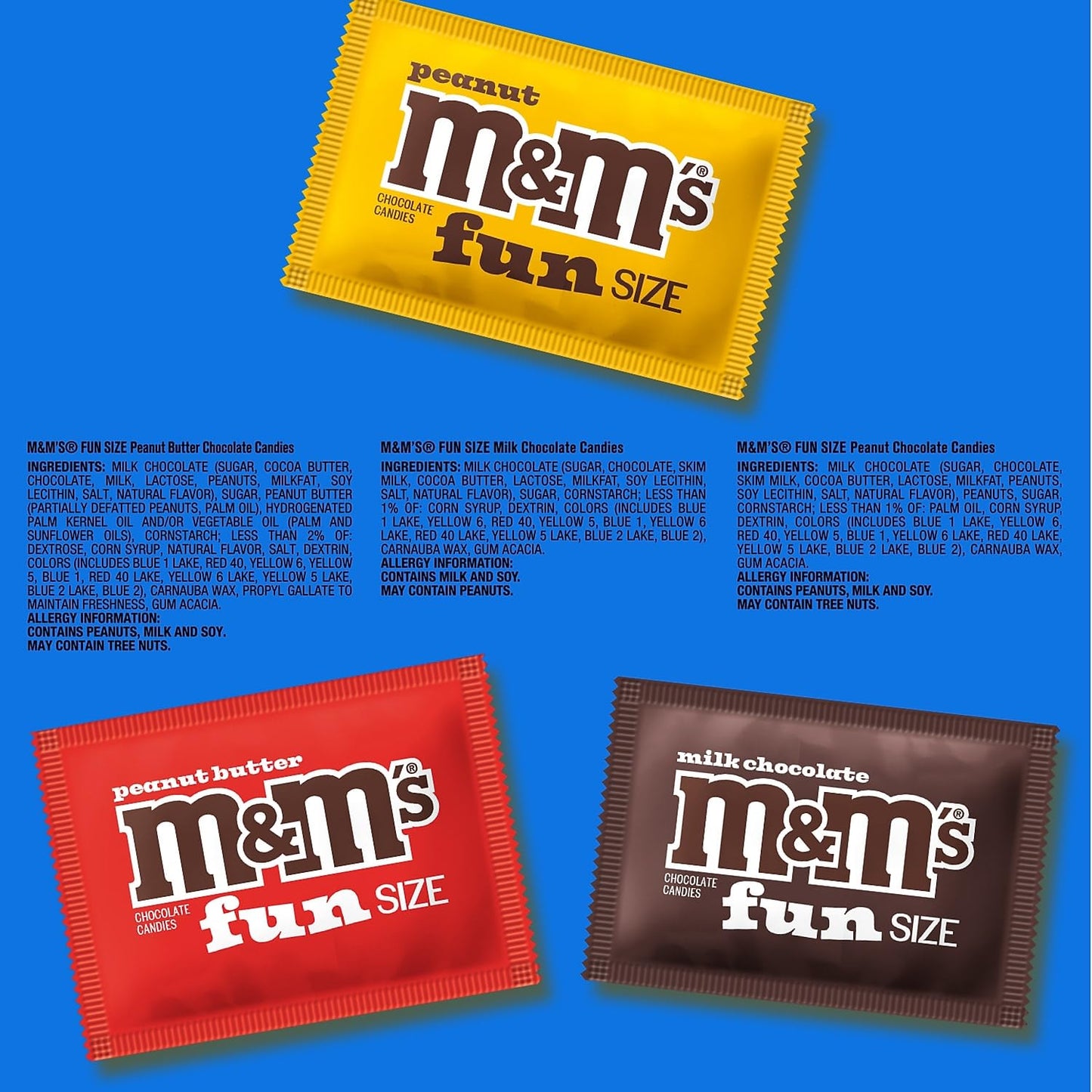 M&M'S Fun-Size Milk Chocolate Candy Pack, 19.41 Oz., 35 Pieces