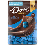 DOVE PROMISES Milk Chocolate Candy Individually Wrapped Bulk Pack (38.09 Oz, 136 Piece) Bag