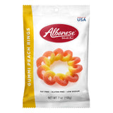Albanese Candy, Gummi Peach Rings, 7-Ounce Bag, Pack of 12