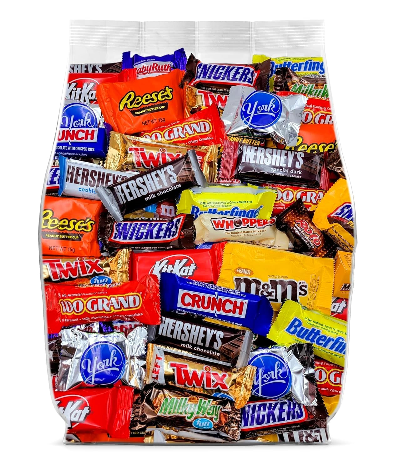 Assorted Chocolate Candy Variety Pack - Bulk Chocolate Candy Individually Wrapped - 2 Pounds