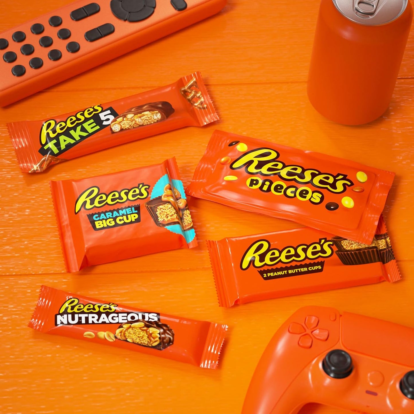 REESE'S Assorted Peanut Butter Candy Variety Pack, 27.2 Oz, 18 Ct