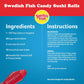 SWEDISH FISH Assorted Soft & Chewy Gummy Candy, Bulk Candy, 5 Lb