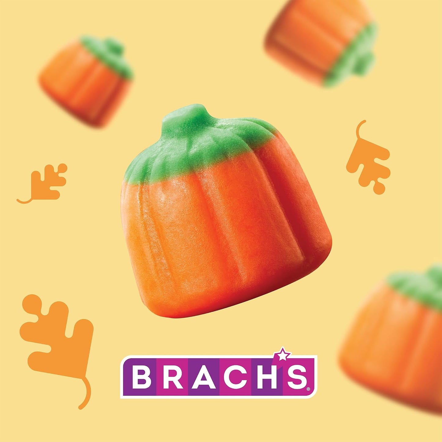Brach's Pumpkin Mellowcremes, Halloween Candy, 11 Oz Bag