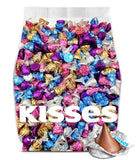 Assorted Kisses Bulk Chocolate Candy 200 Pieces - Bulk Candy Individually Wrapped Kisses Variety Pack - 2 Pounds
