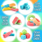 Gummy Candy Mix, Fruit Flavored Sour Candy, Sour Gummies, 2 Lb Bag