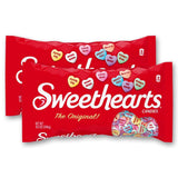 Sweethearts Conversation Hearts Candy Bulk - Valentine's Day Bulk Candy Hearts - 10.5 OZ BAG - 2 PACK