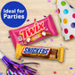 M&M'S Peanut, M&M'S Caramel, SNICKERS Original, SNICKERS Peanut Butter, TWIX Original and TWIX Salted Caramel Full Size 18 Ct Box