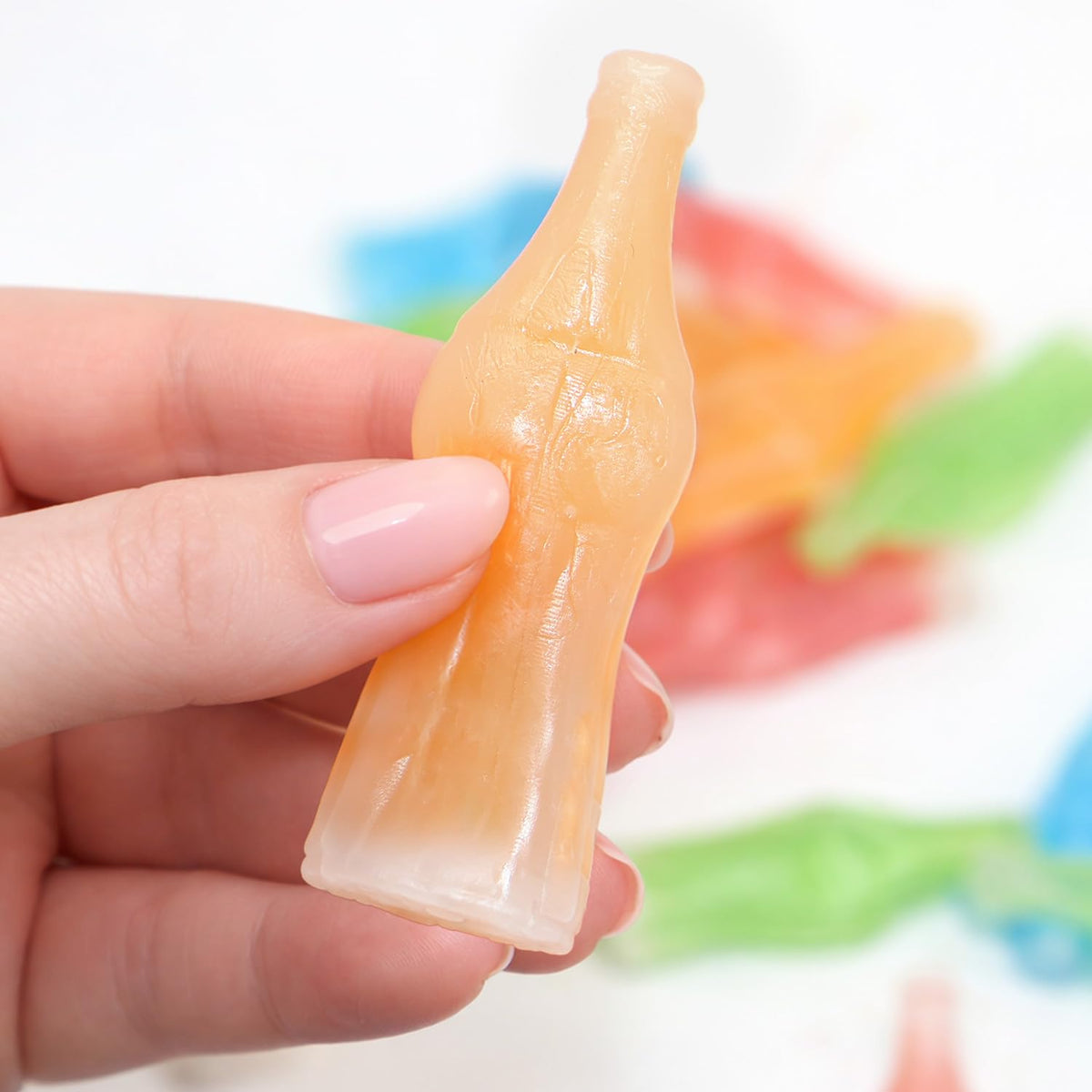 Wax Bottles Candy 1 Lb Bulk Bag - Classic Wax Soda Bottles with Sweet Juice Center