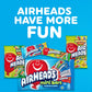 Airheads Candy Bites, Assorted Fruit Flavors, 2 Ounces (18-Pack) 