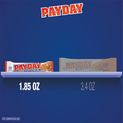PAYDAY Peanut Caramel Candy Bars, 1.85 Oz (24 Count)