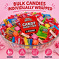 Bulk Candy Variety Pack - 3 Lb Large Assorted Individually Wrapped Party Candies Mix