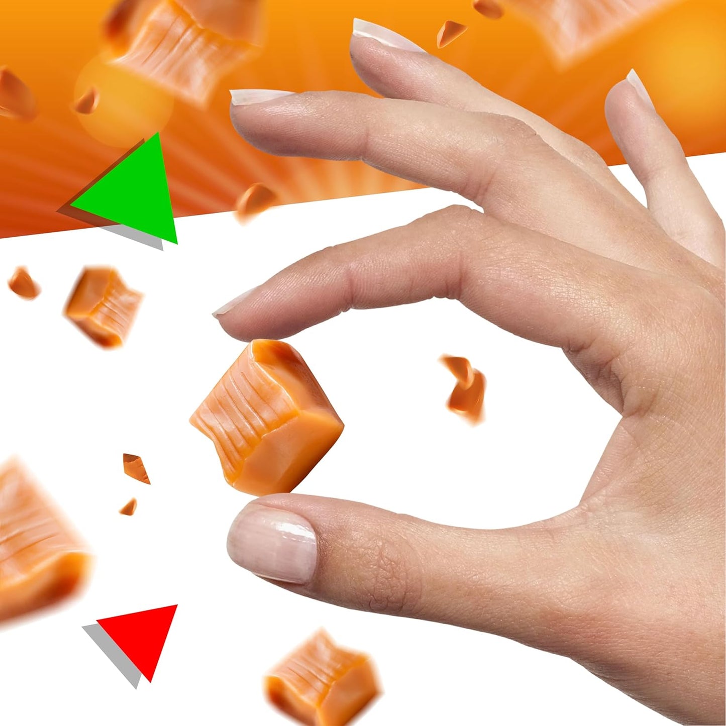 Caramel Cubes Candy | 2 Pound Bag | Individually Wrapped Classic Chews - Approx. 130 Count