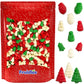 Fruidles Christmas Mello Cremes Gummi Bears Candy Sweet Confection Candies, Traditional Old Fashioned, Vegan, Gluten-Free (2 Pounds)