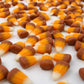 Caramel Flavored Candy Corn, Fall Harvest Autumn Mix Bulk Bag, 1 Lb