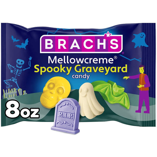 Brach's Halloween Spooky Graveyard Mellowcreme 8 Oz