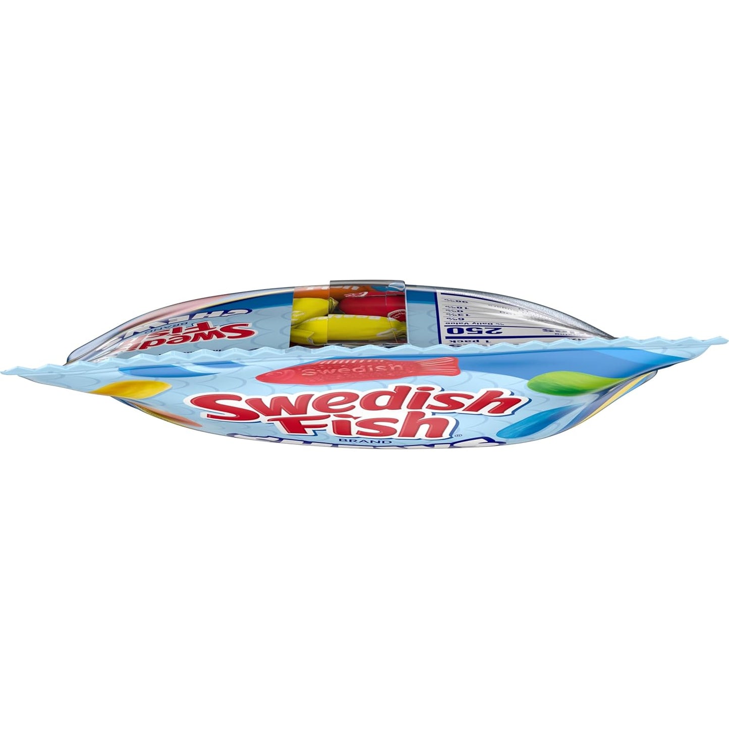 SWEDISH FISH Chews Soft & Chewy Candy, Bulk Candy, 12-2.12 Oz Bags